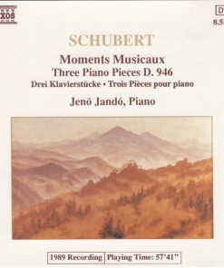 Franz Schubert, Jenö Jandó - Moments Musicaux, Three Piano Pieces D. 946 (CD, Album) (Near Mint (NM or M-))