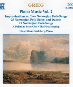 Edvard Grieg, Einar Steen-Nøkleberg - Piano Music Vol. 2 (CD, Album) (Near Mint (NM or M-))
