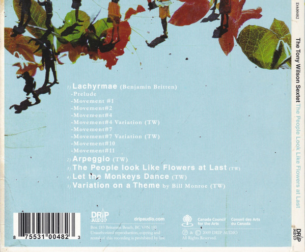 The Tony Wilson Sextet - The People Look Like Flowers At Last (CD, Album) (Near Mint (NM or M-)) - Image 2
