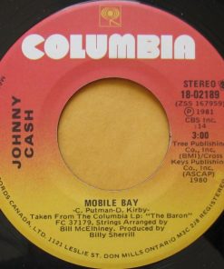 Johnny Cash - Mobile Bay (7", Single) (Very Good Plus (VG+))