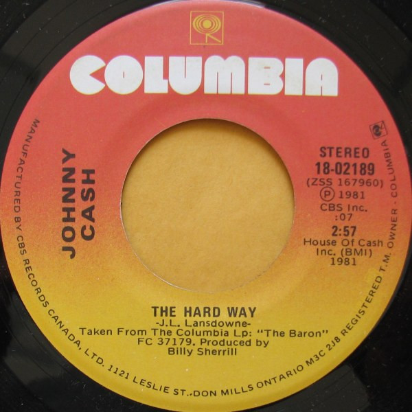 Johnny Cash - Mobile Bay (7", Single) (Very Good Plus (VG+)) - Image 2