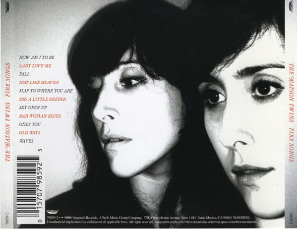 The Watson Twins - Fire Songs (CD, Album) (Near Mint (NM or M-)) - Image 3