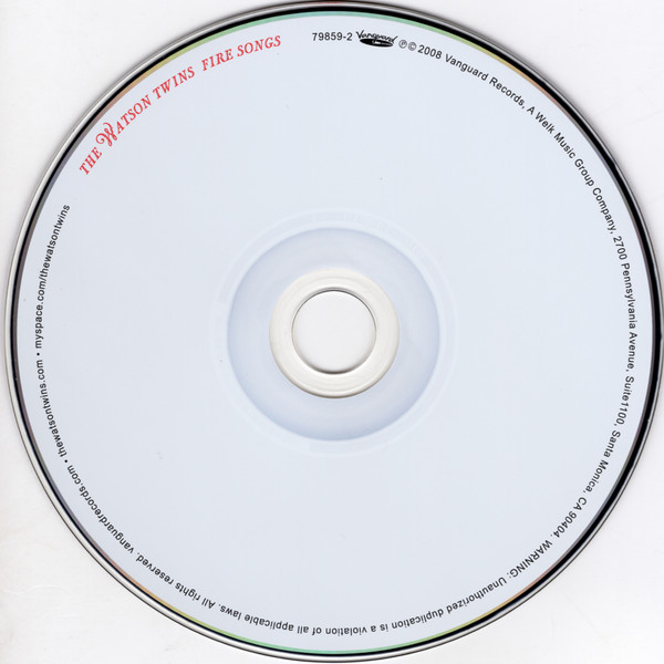 The Watson Twins - Fire Songs (CD, Album) (Near Mint (NM or M-)) - Image 4