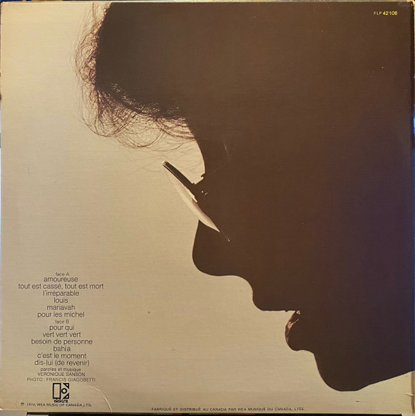 Véronique Sanson - Veronique Sanson (LP, Album) (Mint (M)) - Image 2