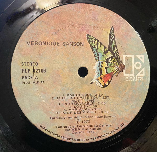 Véronique Sanson - Veronique Sanson (LP, Album) (Mint (M)) - Image 3