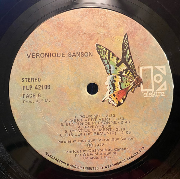 Véronique Sanson - Veronique Sanson (LP, Album) (Mint (M)) - Image 4