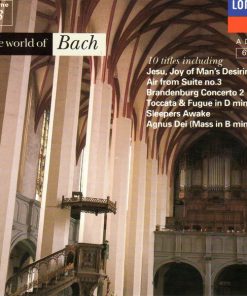 Johann Sebastian Bach -  Various - The World Of Bach (CD, Comp, RM, ADR) (Near Mint (NM or M-))