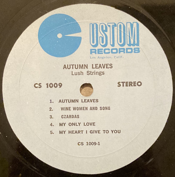 Lush Strings - Autumn Leaves (LP, Album) (Mint (M)) - Image 3