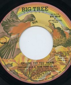 Alternative view of England Dan & John Ford Coley - We'll Never Have To Say Goodbye Again (7", Single) (Near Mint (NM or M-))