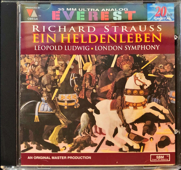 Richard Strauss - Leopold Ludwig Conducting London Symphony Orchestra - Ein Heldenleben (CD, RM) (Near Mint (NM or M-))