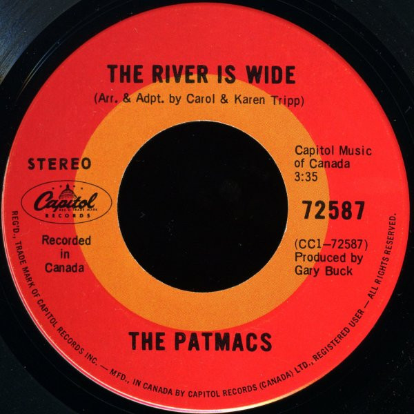 The PatMacs - Verdant Braes O'Screen / The River Is Wide (7", Single) (Near Mint (NM or M-)) - Image 2