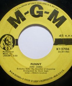 Alternative view of Joni James - There Goes My Heart / Funny (7") (Near Mint (NM or M-))