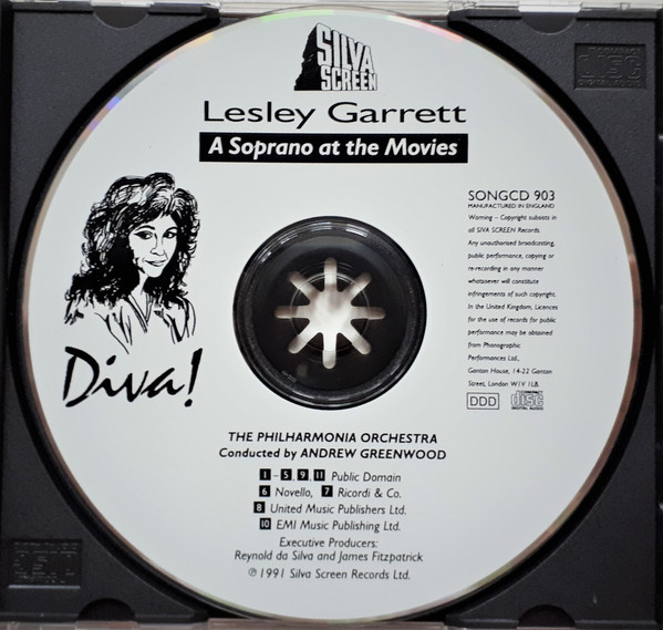 Lesley Garrett - Diva! A Soprano At The Movies (CD, Album) (Near Mint (NM or M-)) - Image 3