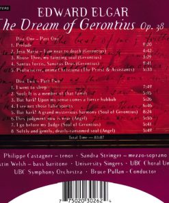 Alternative view of Sir Edward Elgar, Ubc Symphony Orchestra, Bruce Pullan - The Dream Of Gerontius (2xCD, Album) (Near Mint (NM or M-))