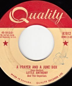 Little Anthony & The Imperials - A Prayer And A Jukebox / River Path (7", Single) (Very Good (VG))