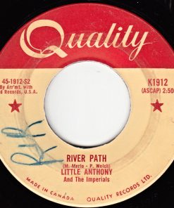 Alternative view of Little Anthony & The Imperials - A Prayer And A Jukebox / River Path (7", Single) (Very Good (VG))