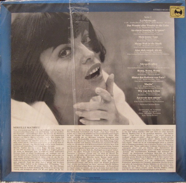 Mireille Mathieu - Die Großen Erfolge (LP, Comp) (Mint (M)) - Image 2
