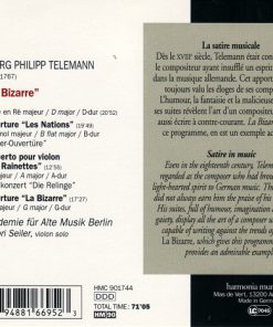 Alternative view of Georg Philipp Telemann / Akademie Für Alte Musik Berlin - La Bizarre. Suites (CD, Album) (Near Mint (NM or M-))