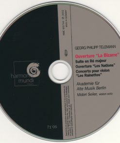 Georg Philipp Telemann / Akademie Für Alte Musik Berlin - La Bizarre. Suites (CD, Album) (Near Mint (NM or M-)) - Image 3