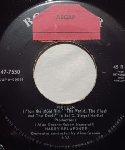 Harry Belafonte - Fifteen / Round The Bay Of Mexico (7", Single) (Near Mint (NM or M-))