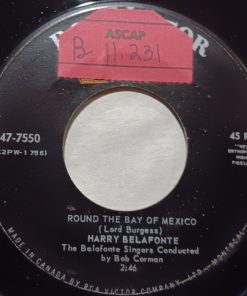 Alternative view of Harry Belafonte - Fifteen / Round The Bay Of Mexico (7", Single) (Near Mint (NM or M-))