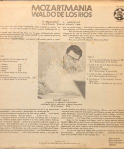 Alternative view of Waldo De Los Rios - Mozartmania (LP, Album) (Mint (M))