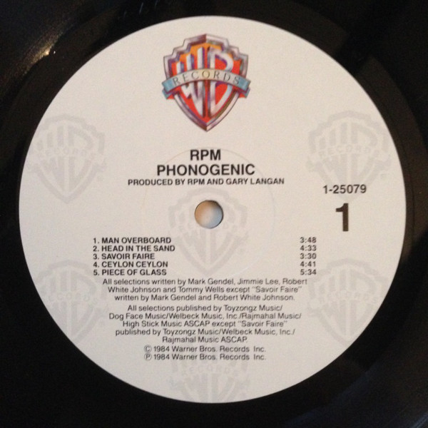 RPM (6) - Phonogenic (LP, Album) (Mint (M)) - Image 3
