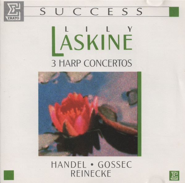 Georg Friedrich Händel, François-Joseph Gossec, Carl Reinecke - Lily Laskine - 3 Concertos Pour Harpe (CD, Comp, RM) (Near Mint (NM or M-))