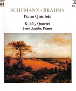 Robert Schumann, Johannes Brahms, Jenö Jandó, Kodály Quartet - Piano Quintets (CD, Album) (Near Mint (NM or M-))