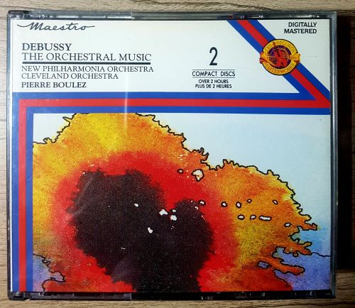 Debussy*, New Philharmonia Orchestra, Cleveland Orchestra*, Pierre Boulez - The Orchestral Music (2xCD, Album, Dig) (Near Mint (NM or M-))