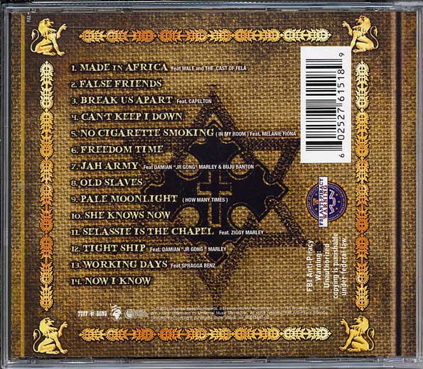 Stephen Marley - Revelation - Pt. 1 The Root Of Life (CD, Album) (Mint (M)) - Image 2