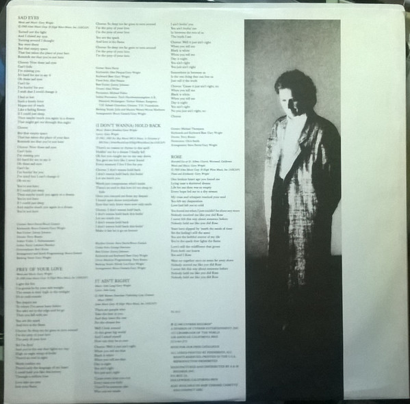 Gary Wright - Who I Am (LP, Album) (Mint (M)) - Image 5