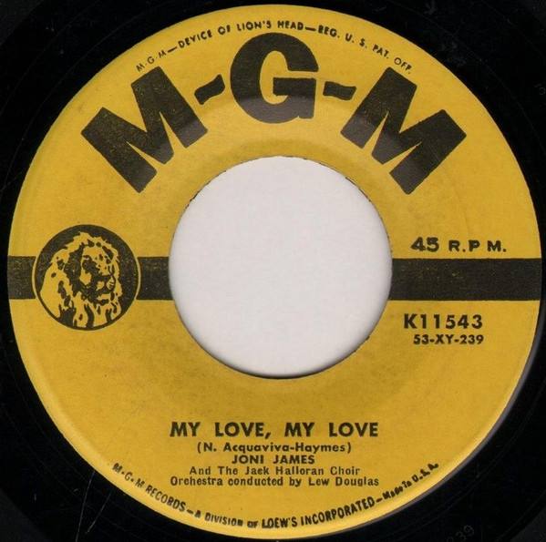 Joni James - You're Fooling Someone (7") (Very Good Plus (VG+)) - Image 2