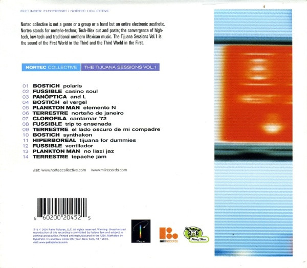 Nortec Collective - The Tijuana Sessions Vol. 1 (CD, Album) (Near Mint (NM or M-)) - Image 3