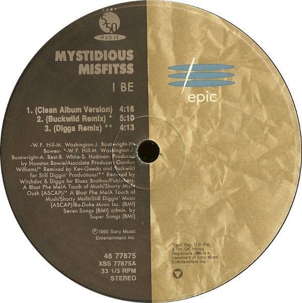 Mystidious Misfitss - I Be (12") (Mint (M)) - Image 4