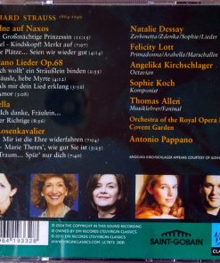 Alternative view of Richard Strauss, Natalie Dessay, Antonio Pappano, Felicity Lott, Angelika Kirchschlager, Sophie Koch - Amor. Opera Scenes & Lieder (CD, Album, RE) (Near Mint (NM or M-))