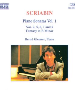 Alexander Scriabine, Bernd Glemser - Piano Sonatas Vol. 1 (Nos. 2, 5, 6, 7 And 9 / Fantasy In B Minor) (CD, Album, P+O) (Near Mint (NM or M-))