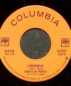 Alternative view of Renato Dei Profeti - Lady Barbara (7") (Near Mint (NM or M-))