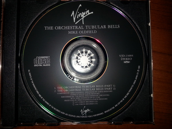 Royal Philharmonic Orchestra With Mike Oldfield - The Orchestral Tubular Bells (CD, Album, RE) (Near Mint (NM or M-)) - Image 3