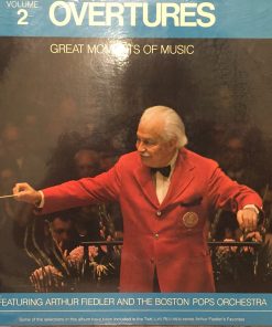 Arthur Fiedler And Boston Pops Orchestra - Great Moments Of Music:  Volume 2, Overtures (LP, Comp) (Mint (M))