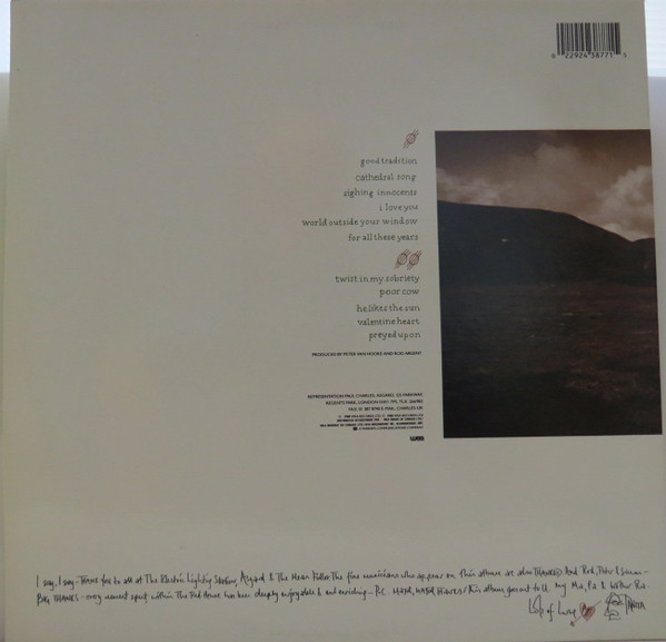 Tanita Tikaram - Ancient Heart (LP, Album) (Mint (M)) - Image 2
