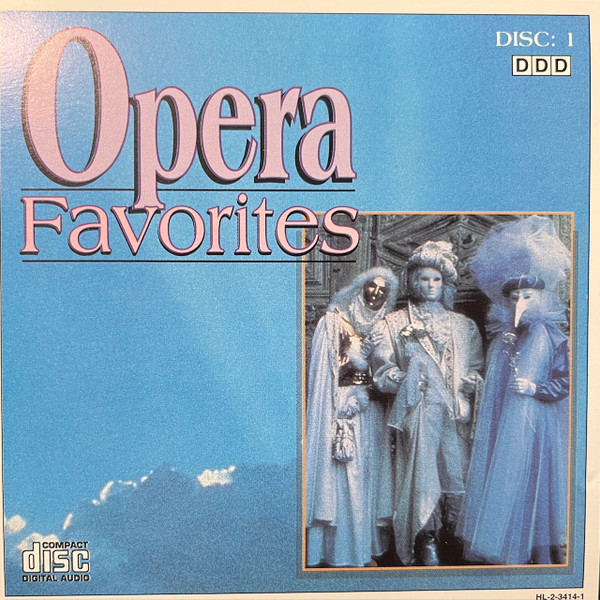 Various - Opera Favorites (3xCD, Comp) (Near Mint (NM or M-))