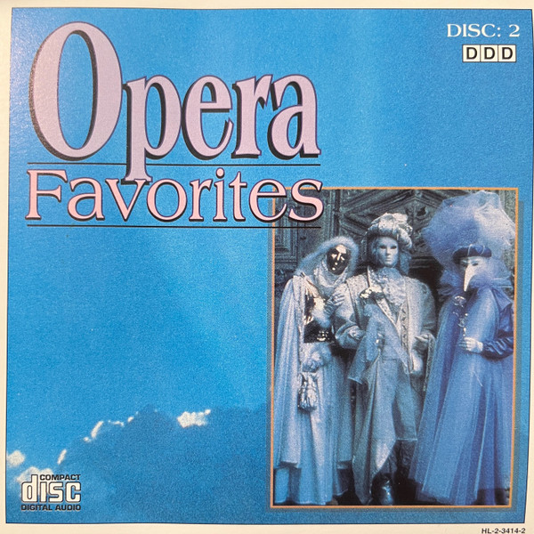 Various - Opera Favorites (3xCD, Comp) (Near Mint (NM or M-)) - Image 3