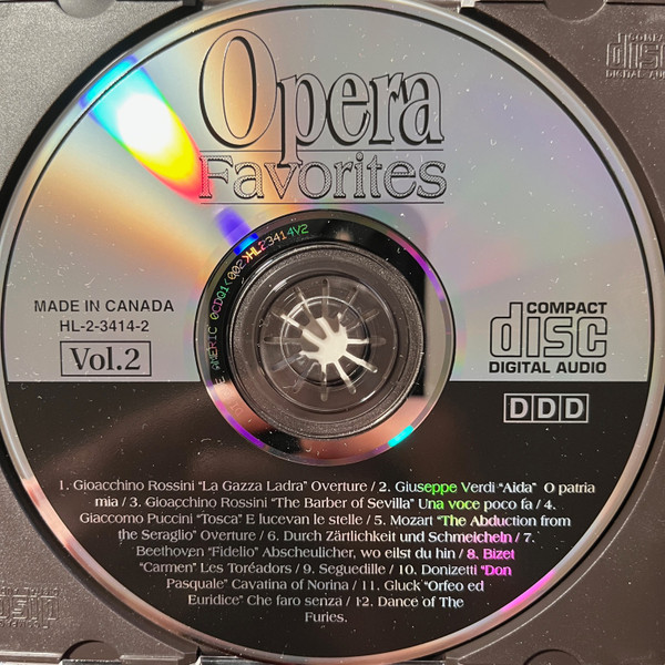 Various - Opera Favorites (3xCD, Comp) (Near Mint (NM or M-)) - Image 4