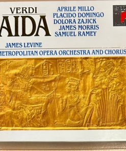 Giuseppe Verdi - Aprile Millo, Placido Domingo, Dolora Zajick, James Morris (5), Samuel Ramey, James Levine (2), The Metropolitan Opera House Orchestra And Metropolitan Opera Chorus - Aida (3xCD, Album, 20- + Box) (Near Mint (NM or M-))