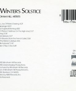 Alternative view of Windham Hill Artists - A Winter's Solstice (CD, Comp, RE) (Near Mint (NM or M-))