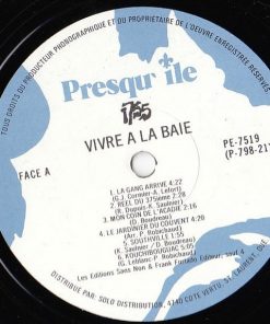 1755 - Vivre À La Baie (LP, Album) (Mint (M)) - Image 3