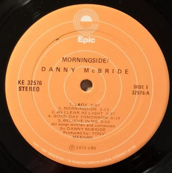 Danny McBride - Morningside (LP, Album) (Mint (M)) - Image 3