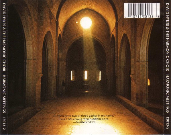 David Hykes & The Harmonic Choir - Harmonic Meetings (CD, Album, RE) (Near Mint (NM or M-)) - Image 2
