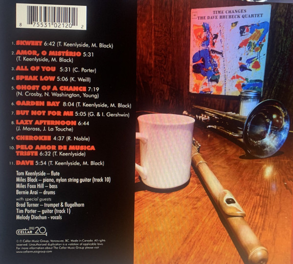 Tom Keenlyside - A Night At The Espresso (CD, Album) (Mint (M)) - Image 2